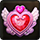 Glittering Heart Shield