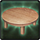 Worn Plain Wood Dining Table